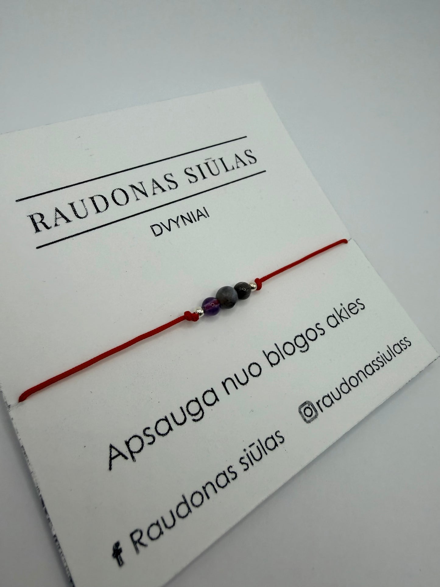 Dvynių energijos apyrankė