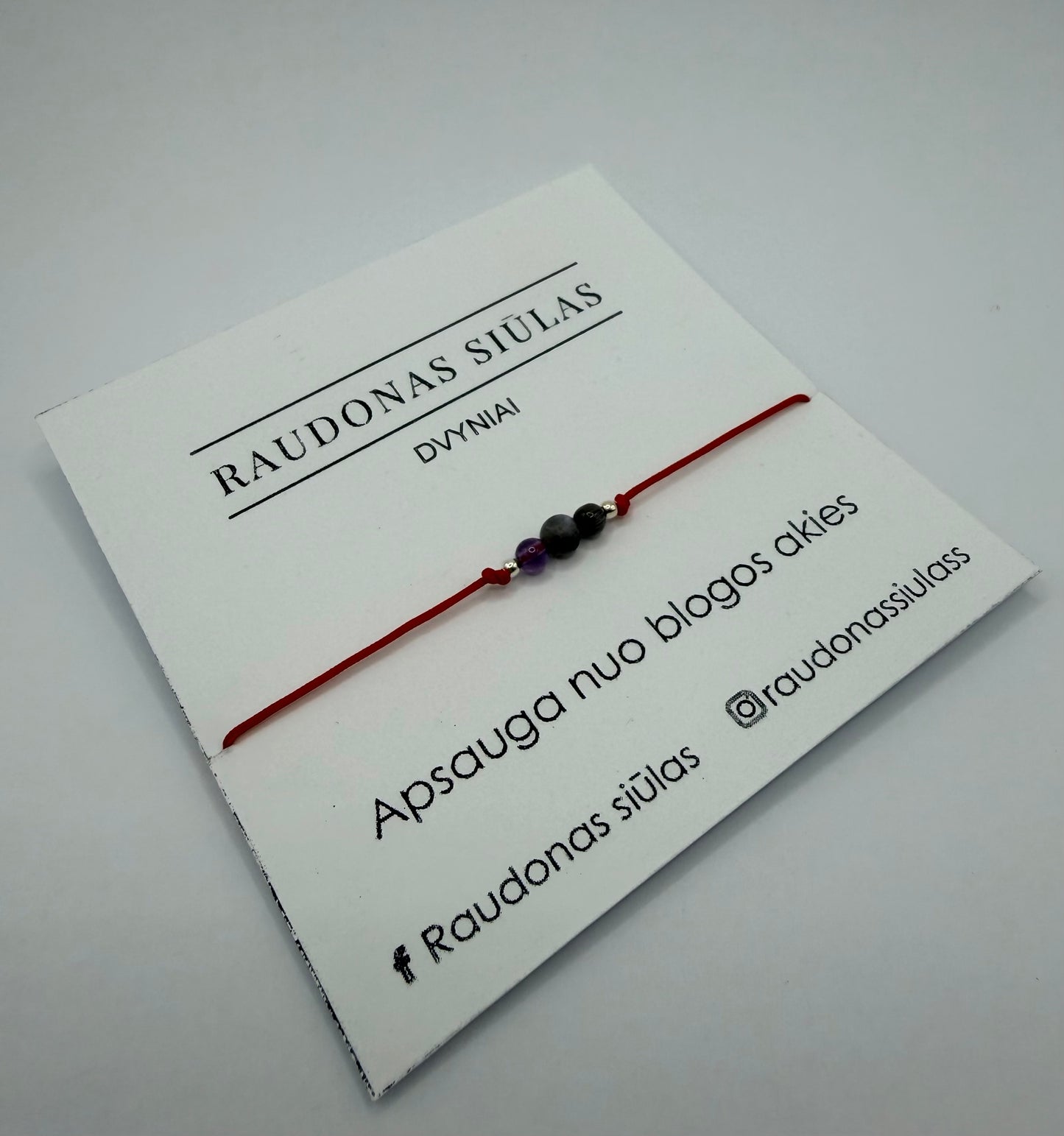 Dvynių energijos apyrankė