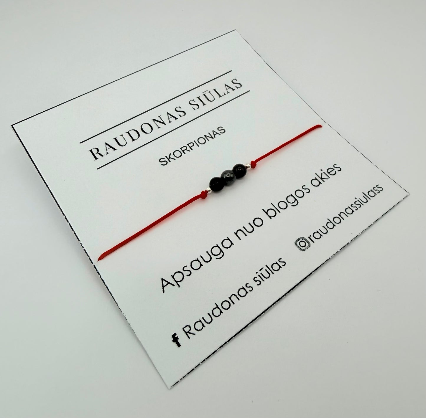 Skorpiono energijos apyrankė