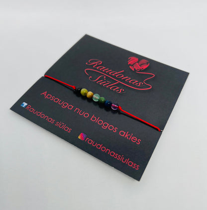 7 čakrų apyrankė “Kalėdos”